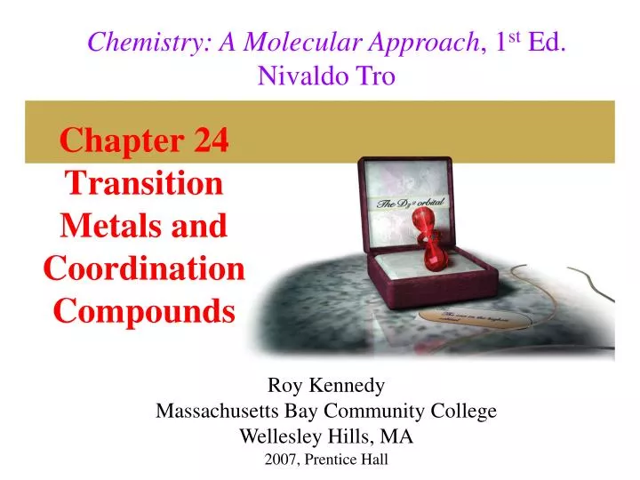 chapter 24 transition metals and coordination compounds