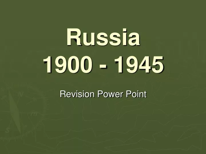 russia 1900 1945