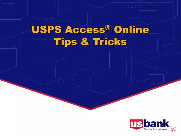 usps access online tips tricks