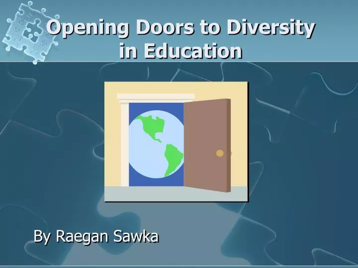 opening doors to diversity in education