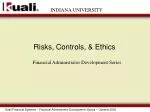 Risks, Controls, &amp; Ethics - slide 1