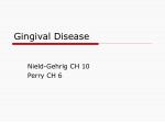 Gingival Disease - slide 1