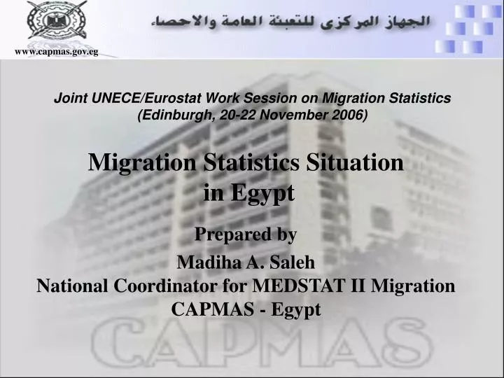 joint unece eurostat work session on migration statistics edinburgh 20 22 november 2006