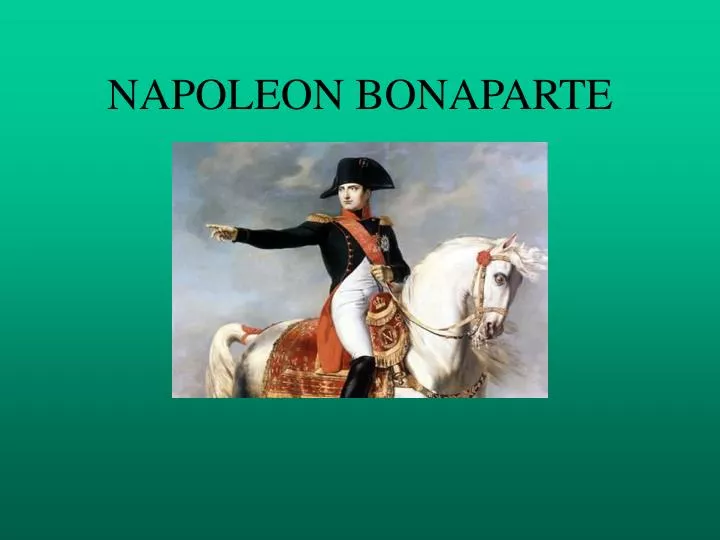 napoleon bonaparte