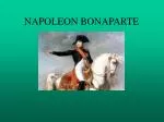 NAPOLEON BONAPARTE - slide 1