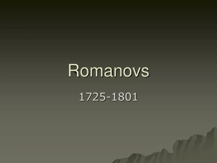 romanovs