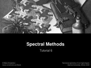 Spectral Methods