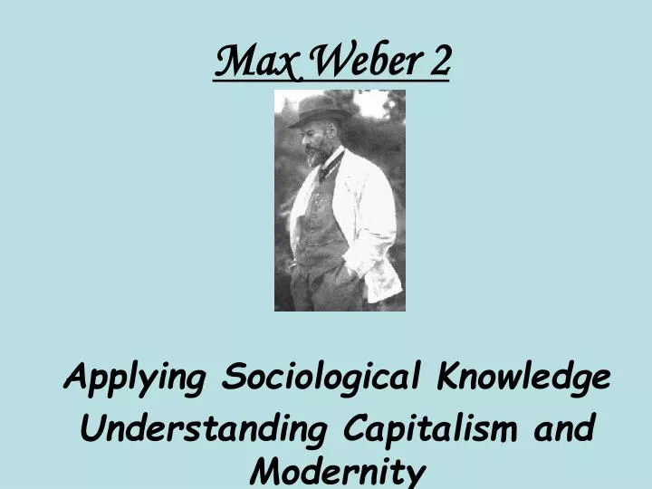 max weber 2