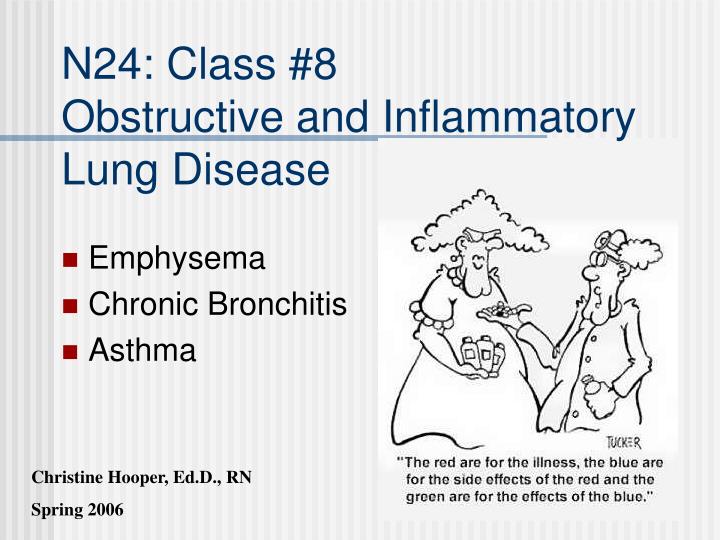 n24 class 8 obstructive and inflammatory lung disease