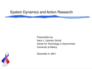System Dynamics and Action Research