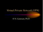 Virtual Private Network (VPN) - slide 1