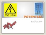 POTENTIAL - slide 1