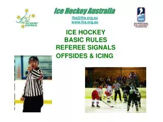 Ice Hockey Australia iha@iha.au iha.au