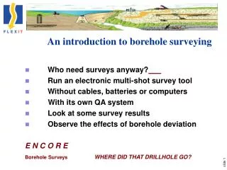An introduction to borehole surveying