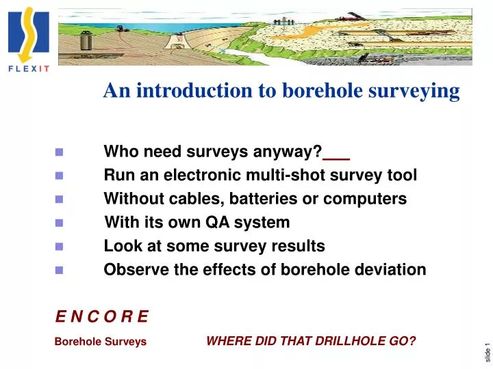an introduction to borehole surveying