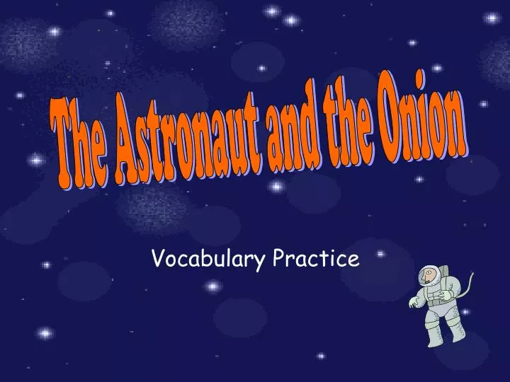 vocabulary practice