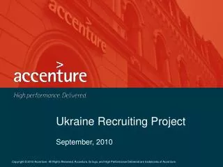 Ukraine Recruiting Project