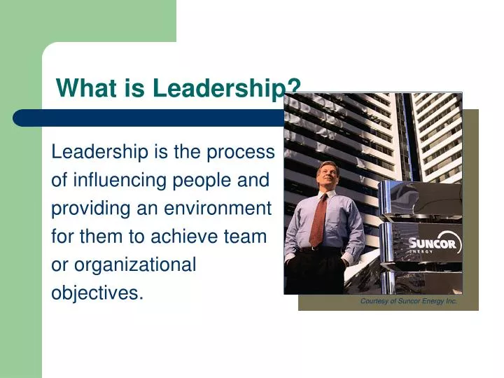 what is leadership