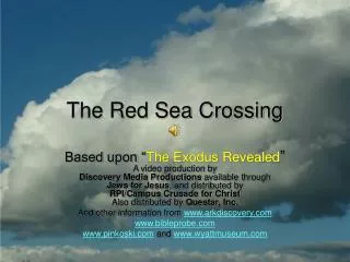 The Red Sea Crossing