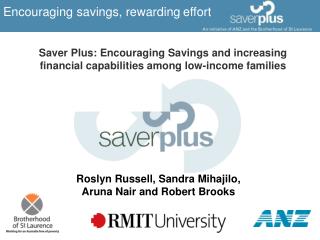 Encouraging savings, rewarding effort