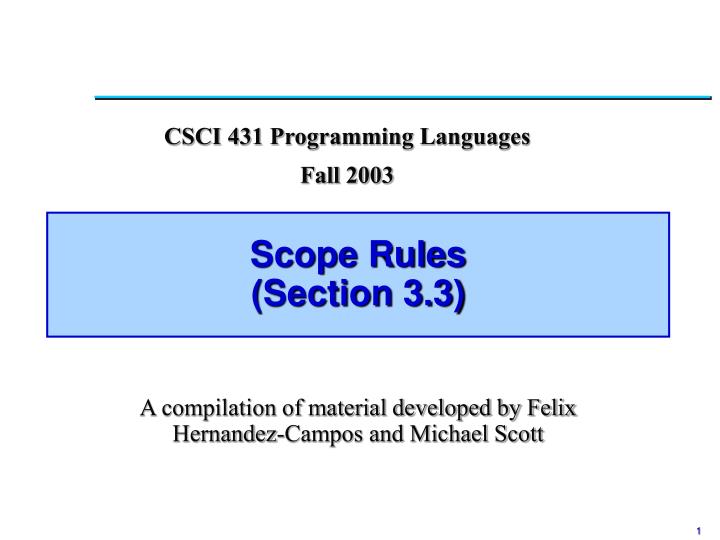 scope rules section 3 3