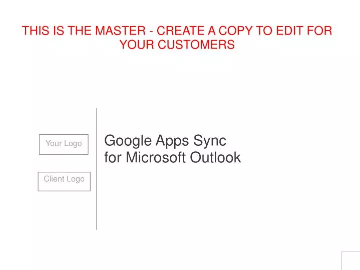 google apps sync for microsoft outlook