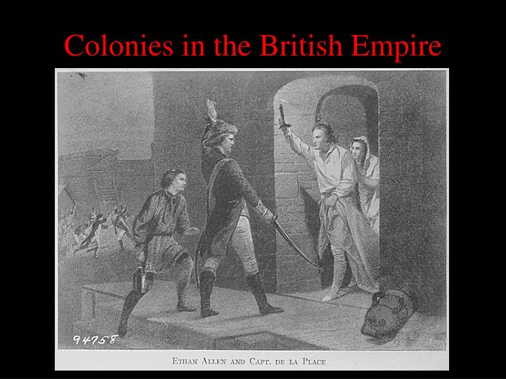 colonies in the british empire