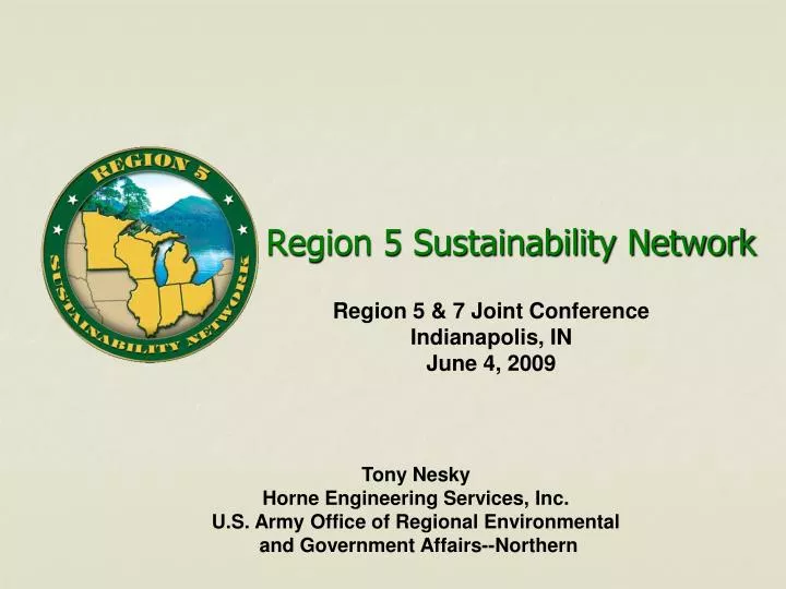region 5 sustainability network