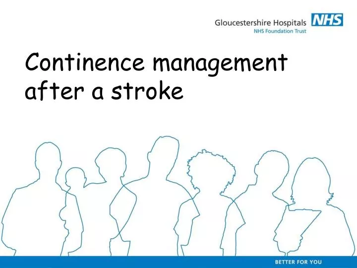 continence management after a stroke