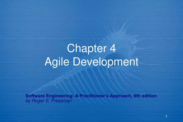 chapter 4 agile development