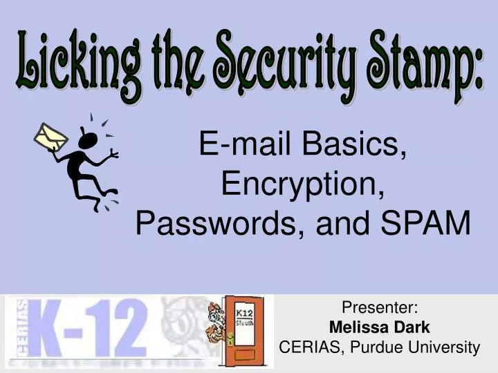 e mail basics encryption passwords and spam