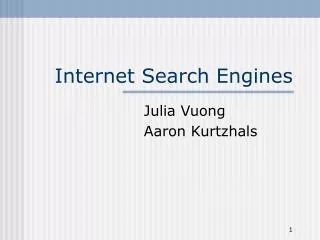 Internet Search Engines