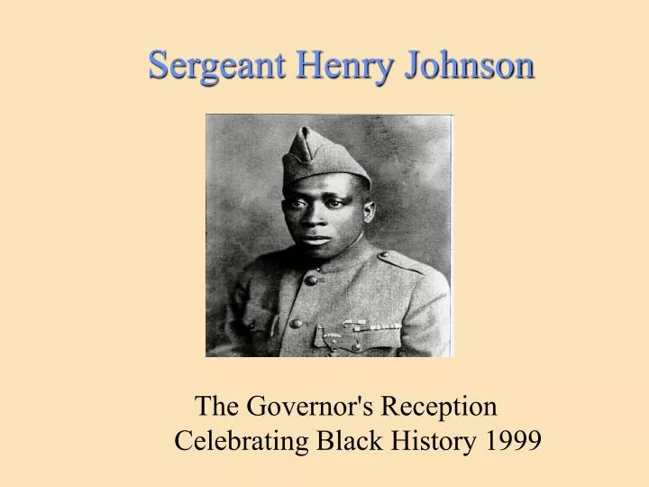 sergeant henry johnson