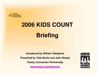 2006 KIDS COUNT Briefing