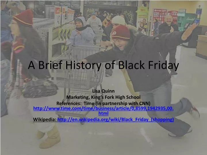 a brief history of black friday