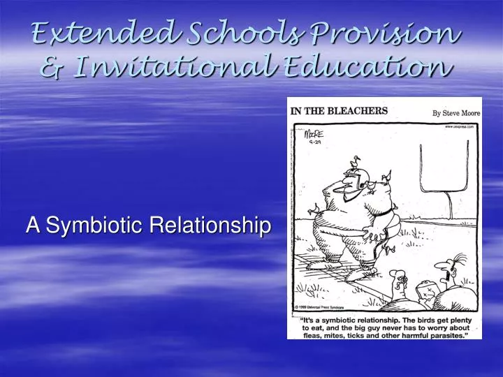 extended schools provision invitational education