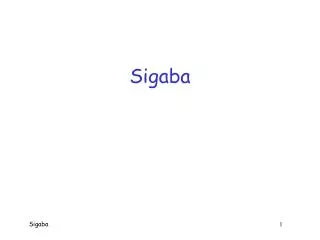 Sigaba