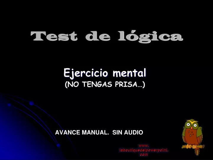 test de l gica