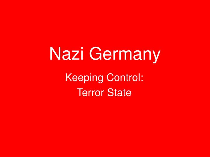 nazi germany