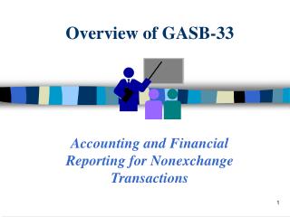 Overview of GASB-33