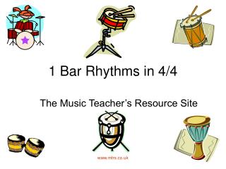 1 Bar Rhythms in 4/4