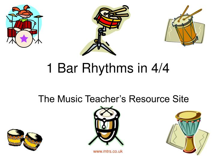 1 bar rhythms in 4 4