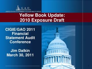 Yellow Book Update: 2010 Exposure Draft