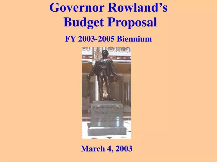 governor rowland s