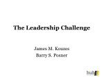The Leadership Challenge - slide 1