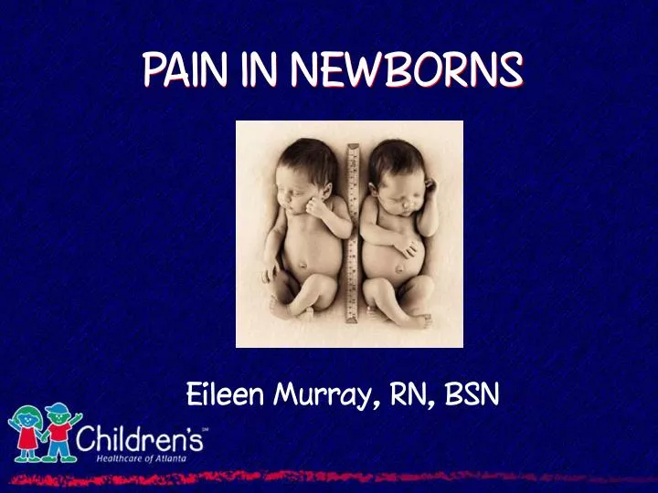 pain in newborns