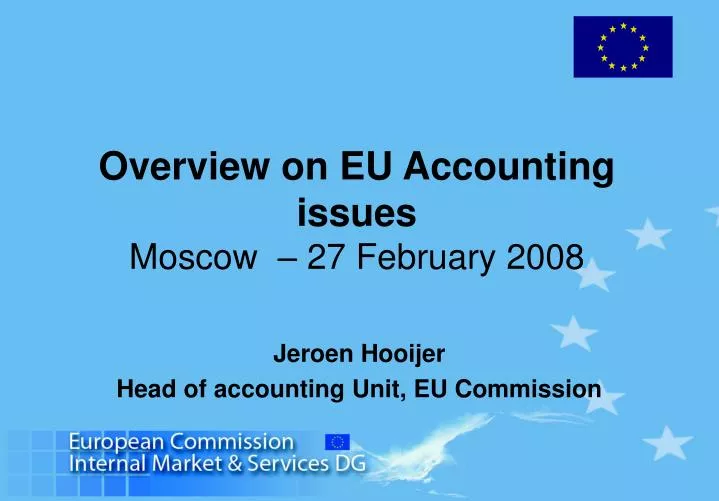 overview on eu accounting issues moscow 27 february 2008