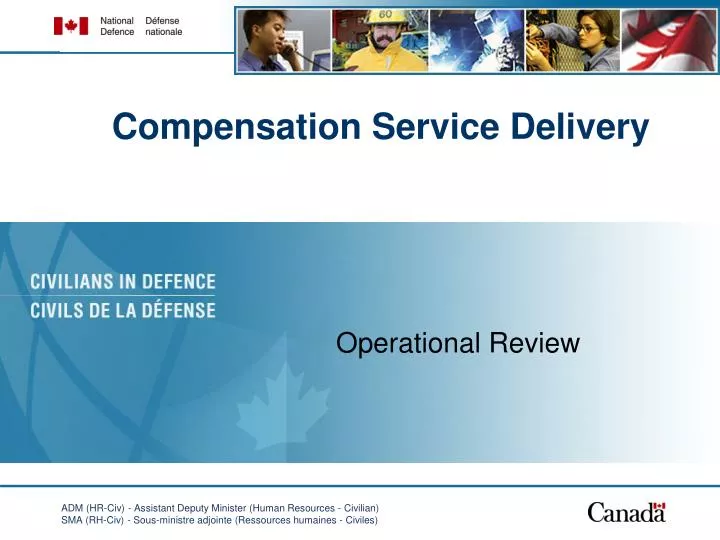 compensation service delivery