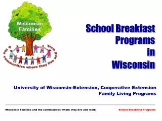 School Breakfast Programs in Wisconsin