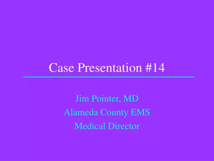 case presentation 14